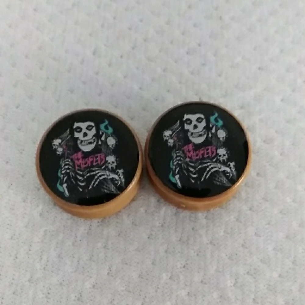 Misfits 1" plugs. BNWOT